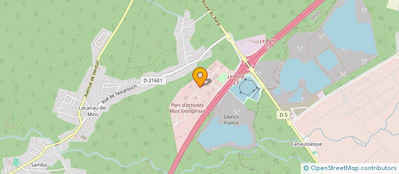 localisation de l'entreprise 442 INVEST  MIOS