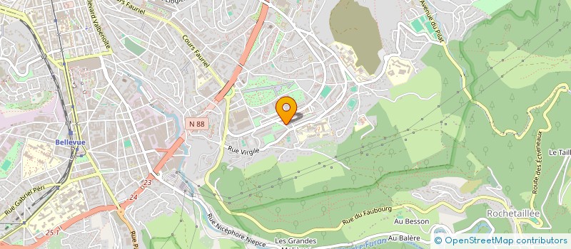 localisation de l'entreprise 443 006 598   SAINT-ETIENNE