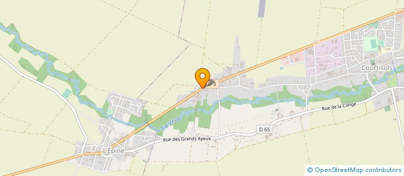 localisation de l'entreprise 443 047 683   COURTISOLS