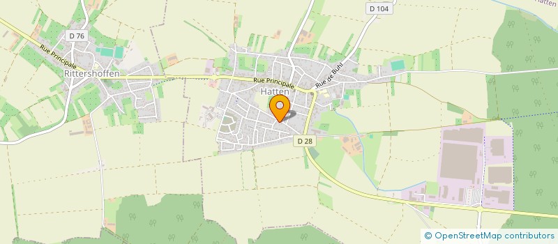 localisation de l'entreprise 443 078 787   HATTEN