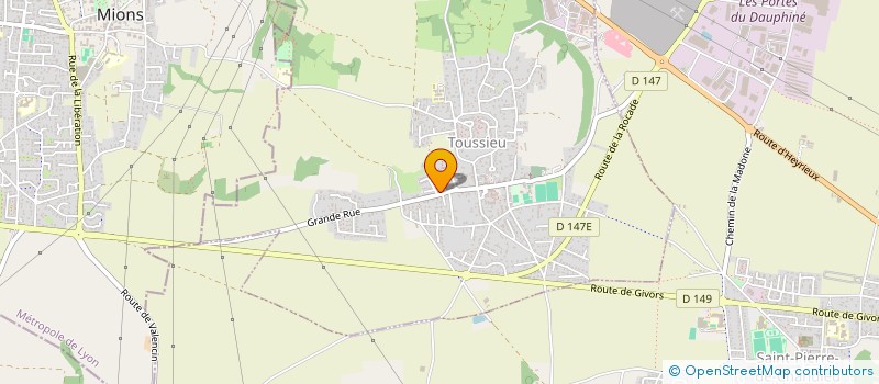 localisation de l'entreprise 443 125 182  à MERY