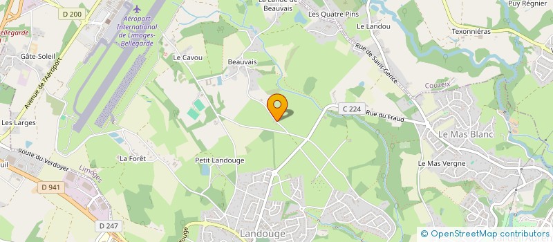 localisation de l'entreprise 443 136 668 à LIMOGES