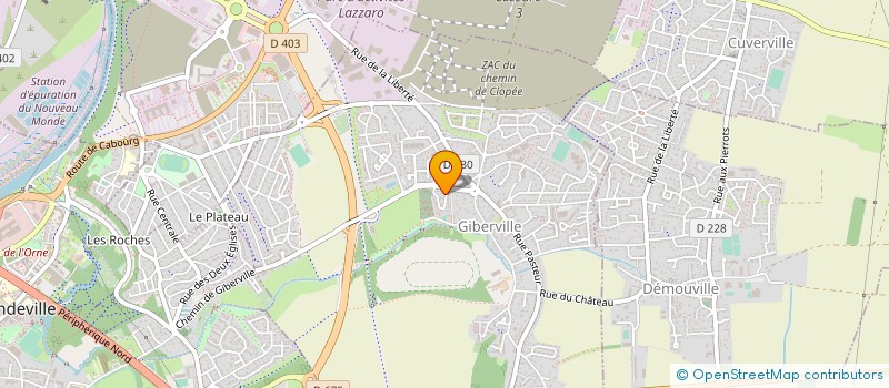 localisation de l'entreprise 443 147 889   CAGNY