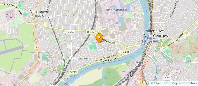 localisation de l'entreprise 443 148 374   VILLENEUVE-LE-ROI