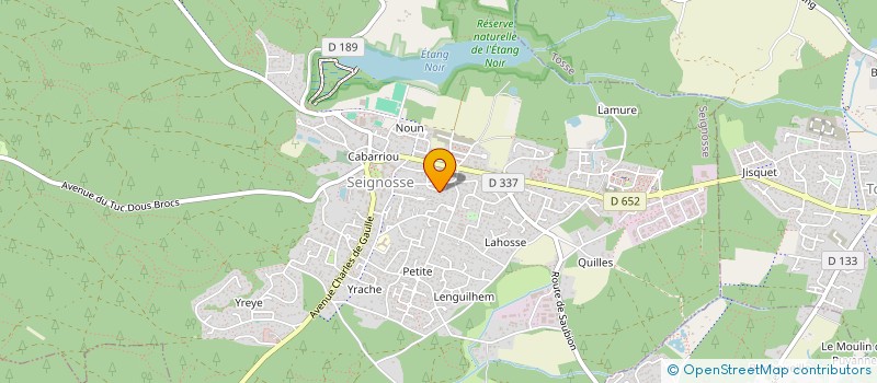 localisation de l'entreprise 443 160 668   SAINT-VINCENT-DE-TYROSSE