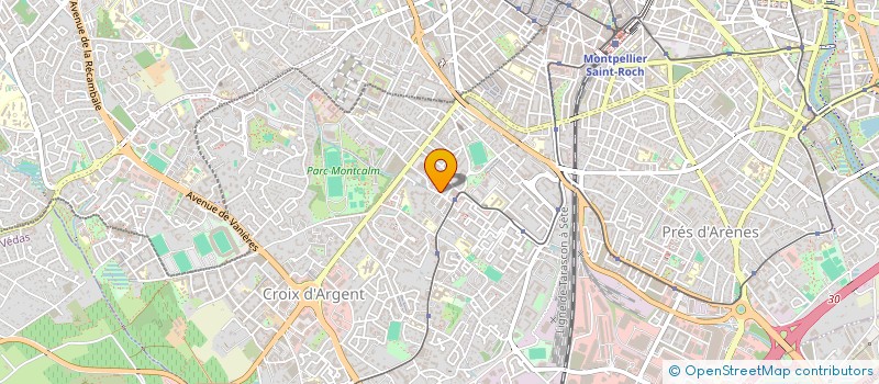 localisation de l'entreprise 443 166 814   MIREVAL