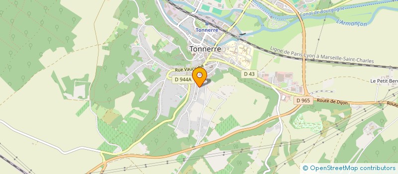 localisation de l'entreprise 443 173 331 à TONNERRE
