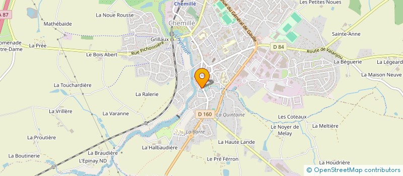 localisation de l'entreprise 443 215 629   CHEMILLE-EN-ANJOU