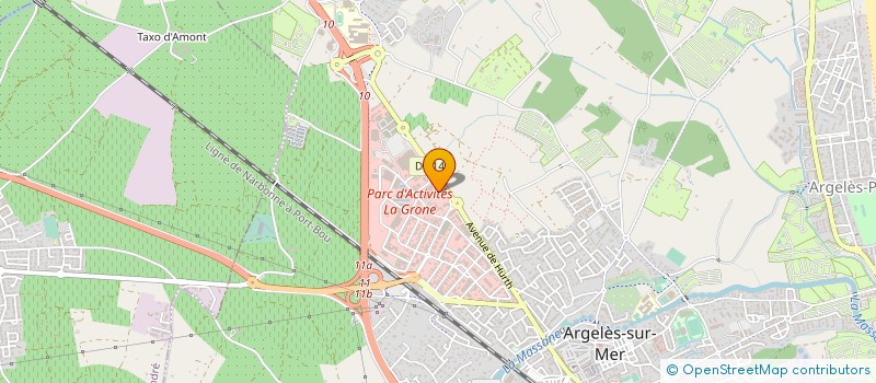 localisation de l'entreprise 443 217 013   ARGELES-SUR-MER