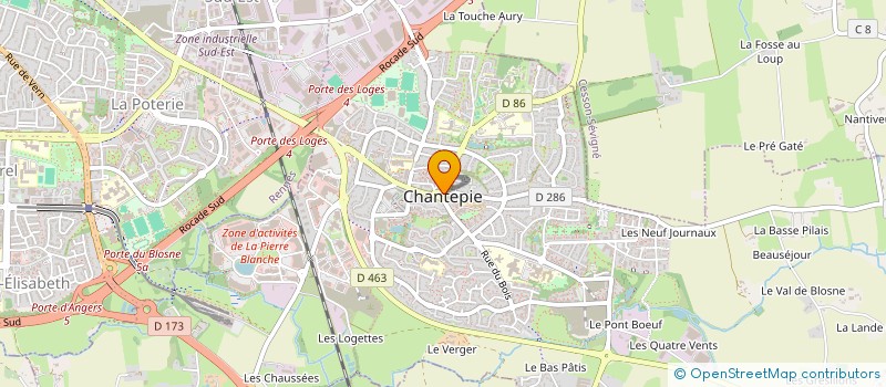 localisation de l'entreprise 443 252 465   RENNES