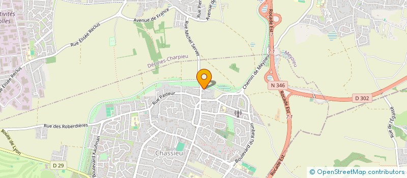 localisation de l'entreprise 443 255 815   PONCIN