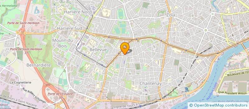 localisation de l'entreprise 443 257 993 à NANTES