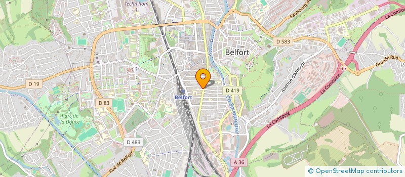 localisation de l'entreprise 443 260 310 à BELFORT