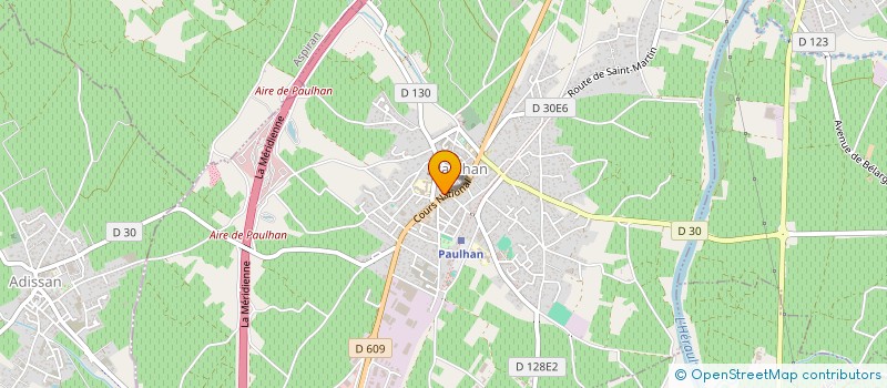 localisation de l'entreprise 443 265 673   PAULHAN