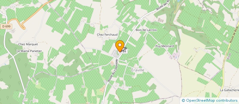 localisation de l'entreprise 443 380 357  à BELLEVIGNE
