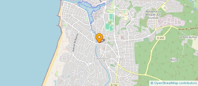 localisation de l'entreprise 443 384 136 à CAPBRETON