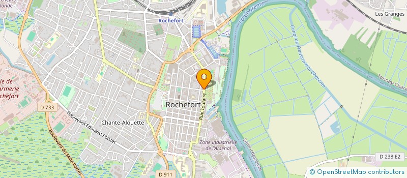 localisation de l'entreprise 443 404 132   ROCHEFORT