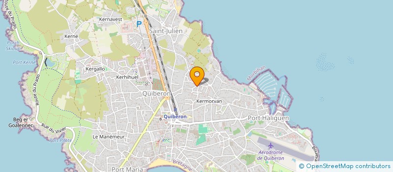 localisation de l'entreprise 443 410 311 à QUIBERON