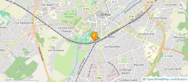 localisation de l'entreprise 443 445 325 à DREUX