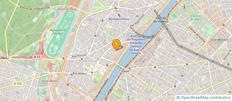 localisation de l'entreprise 443 461 421   PARIS