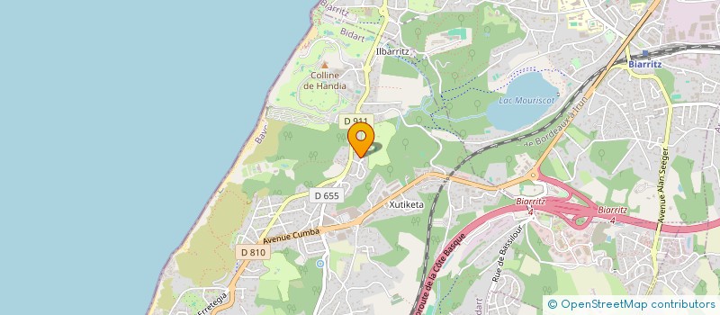 localisation de l'entreprise 443 517 461   BIDART