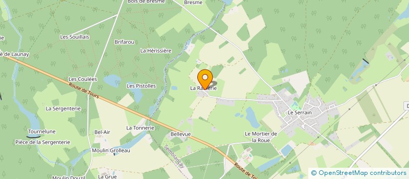 localisation de l'entreprise 443 526 009   SEMBLANCAY