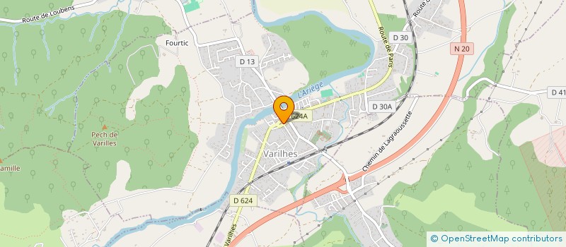 localisation de l'entreprise 443 529 201 à FOIX