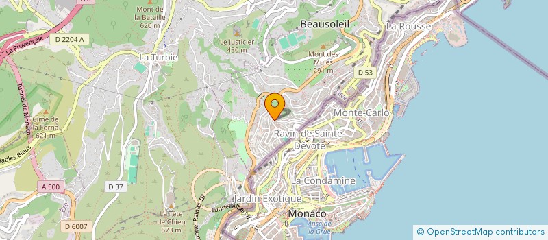 localisation de l'entreprise 443 540 729   BEAUSOLEIL