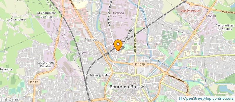 localisation de l'entreprise 443 549 696   BOURG-EN-BRESSE