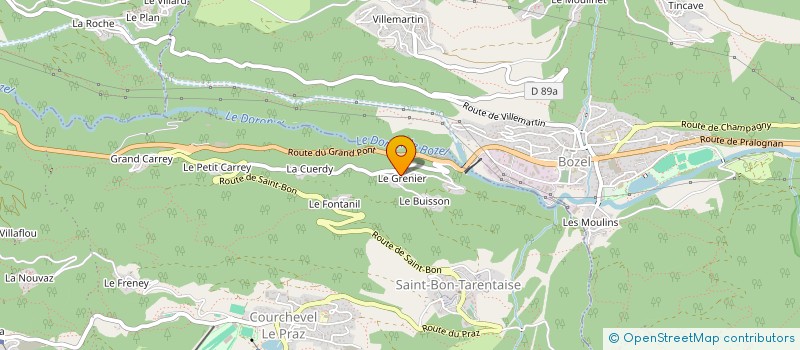 localisation de l'entreprise 443 551 288   COURCHEVEL