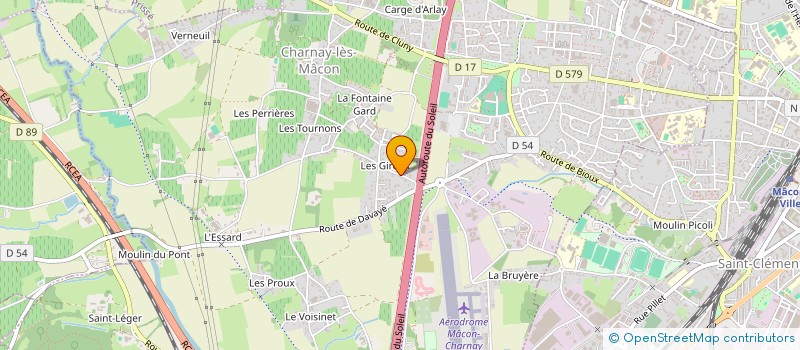localisation de l'entreprise 443 566 161 à CHARNAY-LES-MACON