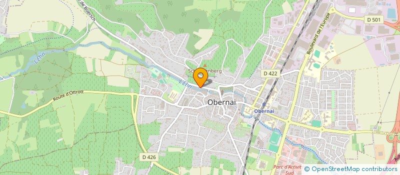 localisation de l'entreprise 443 572 094 à STRASBOURG