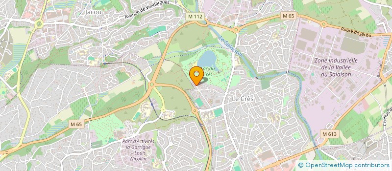 localisation de l'entreprise 443 580 170   LE CRES