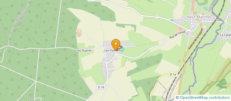 localisation de l'entreprise 443 580 576 à NEUF-MARCHE