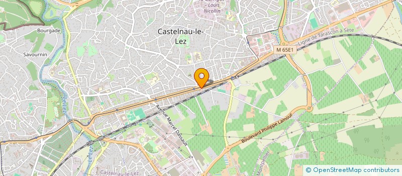 localisation de l'entreprise 443 594 072 à MONTPELLIER