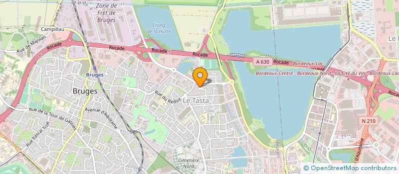 localisation de l'entreprise 443 638 895 à BORDEAUX