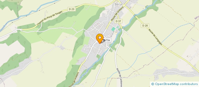 localisation de l'entreprise 443 675 855   BERAT