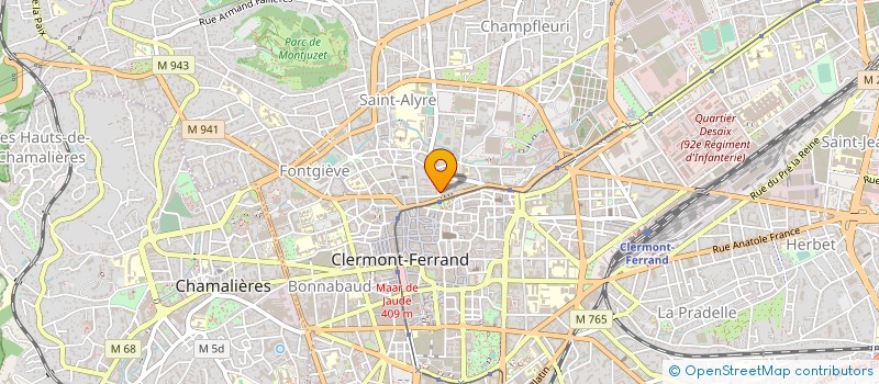 localisation de l'entreprise 443 691 571   CLERMONT-FERRAND