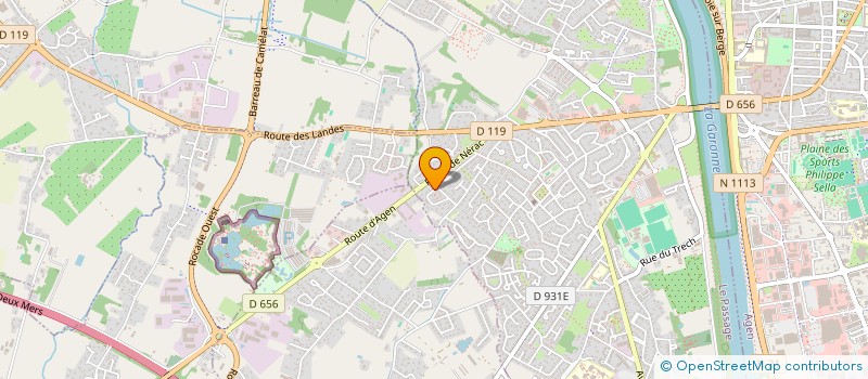 localisation de l'entreprise 443 693 684   LE PASSAGE