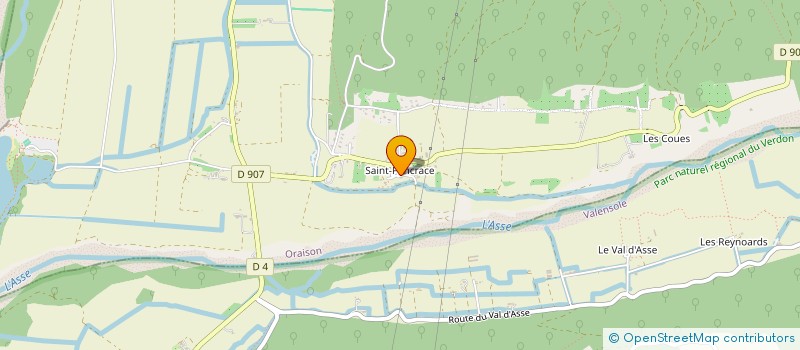 localisation de l'entreprise 443 707 708   MANOSQUE