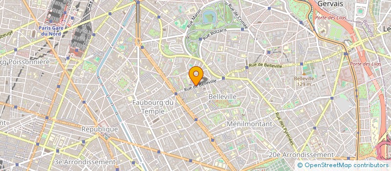 localisation de l'entreprise 443 712 427   PARIS