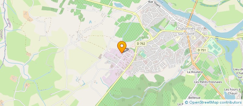 localisation de l'entreprise 443 796 370 à CHALONNES-SUR-LOIRE