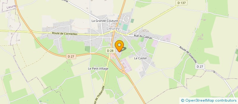 localisation de l'entreprise 443 799 739   LA CHAPELLE-BAYVEL