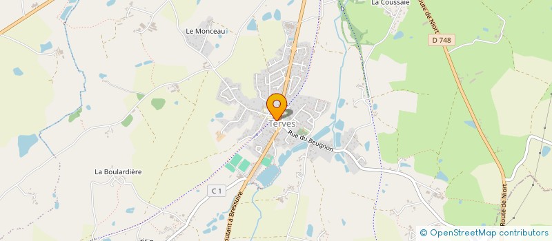 localisation de l'entreprise 443 895 099   LA CHATAIGNERAIE