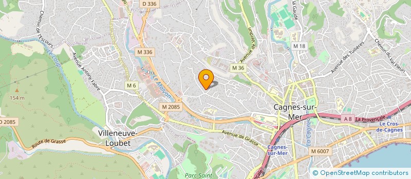 localisation de l'entreprise 443 997 093 à CAGNES-SUR-MER