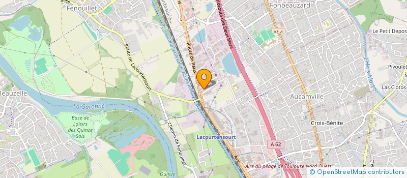 localisation de l'entreprise 444 006 910 à COLOMIERS