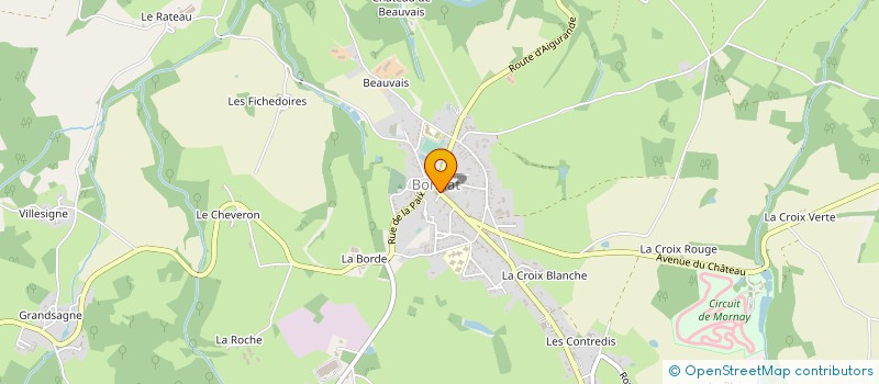 localisation de l'entreprise 444 008 254 à CLUIS