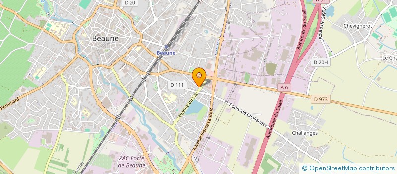 localisation de l'entreprise 444 106 454  à BEAUNE