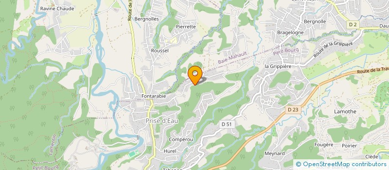 localisation de l'entreprise 444 189 880   PETIT-BOURG