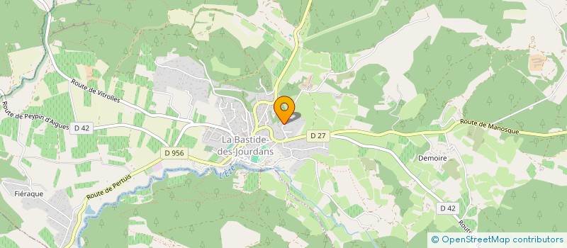 localisation de l'entreprise 444 218 192 à SAINTE-TULLE